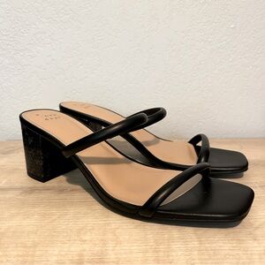 Brand New Black Strappy Heels